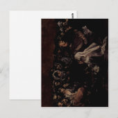 ゴヤ・イ・ルシェンテス、フランシスコ・デ・ピントゥラス・ネグラス? ポストカード (正面/裏面)