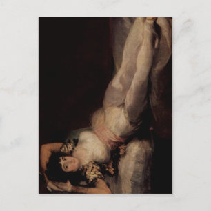 ゴヤ・イ・ルシエンテス、フランシスコ・デ・ディ・ベクレデテ・マヤ ポストカード