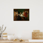 ゴヤ – ドンルイスのインファンタファミリー1783 ポスター (キッチン)