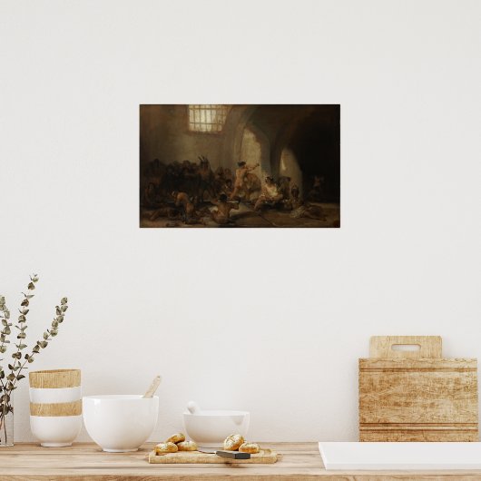 ゴヤ – 不機嫌ハウス1812 ポスター (キッチン)