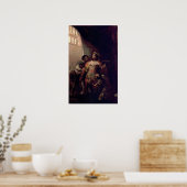 ゴヤ – 刑務所の聖ヘルメネグイルド ポスター (キッチン)