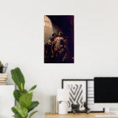 ゴヤ – 刑務所の聖ヘルメネグイルド ポスター (ホームオフィス)