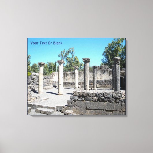 ゴランカツリンシナゴーグ キャンバスプリント (正面)