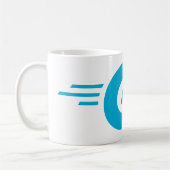 ゴランロゴ(プログラミング言語に切り替え) コーヒーマグカップ (左)