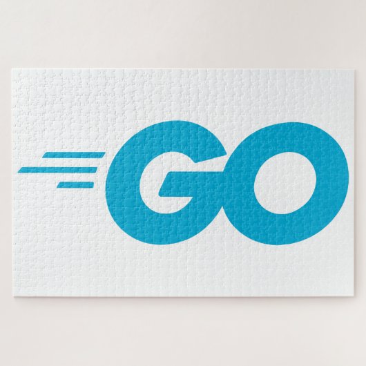 ゴランロゴ(プログラミング言語に切り替え) ジグソーパズル (横)