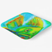 ゴリアスグループスクエア紙プレート ペーパープレート (傾斜あり)