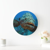 ゴリアテの大西洋のハタ ラージ壁時計 (ホーム)