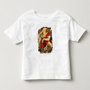 ゴリアテの頭部を熟視しているデイヴィッド トドラーTシャツ