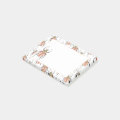 ゴリアテ·ビートル·ラブ·バグ·ピンク ポストイット (アングル)