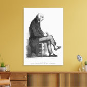 ゴリオ神父、イラストレーションfrom 'Le Pere キャンバスプリント (インサイチュ (リビング))