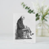 ゴリオ神父、イラストレーションfrom 'Le Pere ポストカード (スタンド正面)