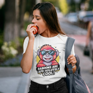 ゴリスタイリッシュラ:ヒヒは絶対確実だクール Tシャツ