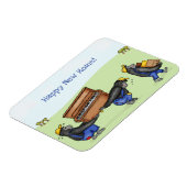 ゴリラおもしろいスムービングハウスニューホーム冷蔵庫用マグネット マグネット (左側)