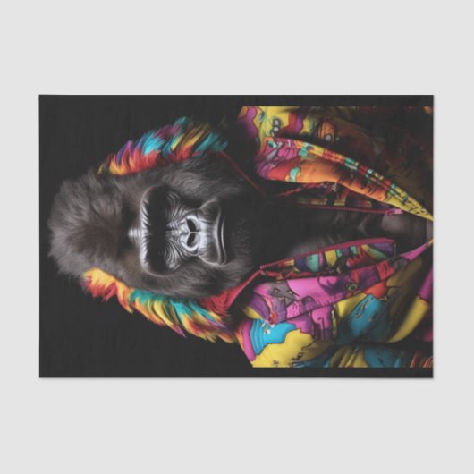 ゴリラさん 薄葉紙 (正面)