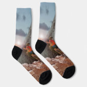 ゴリラとクルーのソックス付きランチタイム ソックス (右)