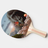 ゴリラと昼食を共にする 卓球ラケット (横)