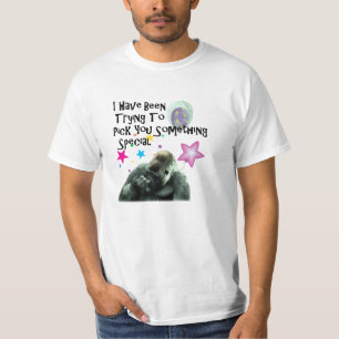 ゴリラのおもしろい誕生日 Tシャツ