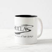 ゴリラのコーヒー・マグ ツートーンマグカップ (正面右)