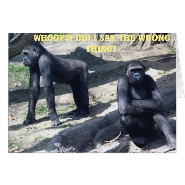 ゴリラのスパッツ (正面横)