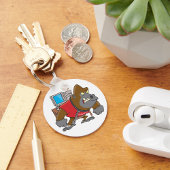 ゴリラのセキュリティ キーホルダー