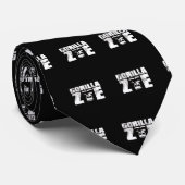 ゴリラのソエのタイ-ロゴ ネクタイ (ロール)