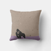 ゴリラのダベットカバー クッション (裏面)