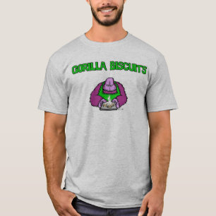 ゴリラのビスケット Tシャツ