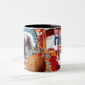 ゴリラのマグ ツートーンマグカップ (中央)