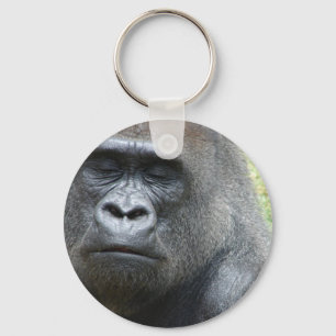ゴリラの一見Keychain キーホルダー