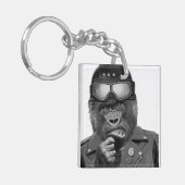 ゴリラの人 キーホルダー (正面左)