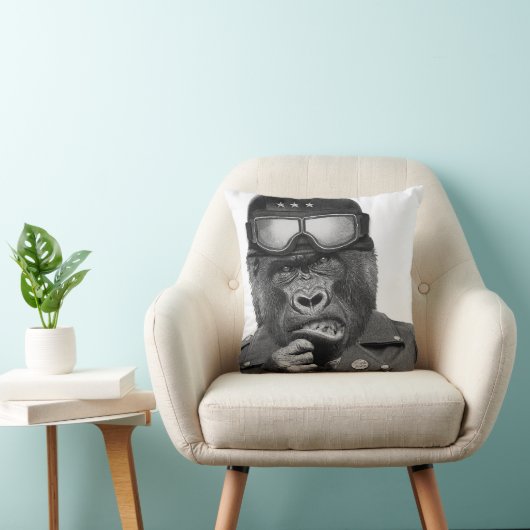 ゴリラの人 クッション (椅子)