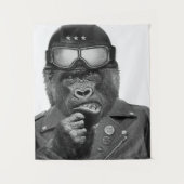 ゴリラの人 タペストリー (正面)