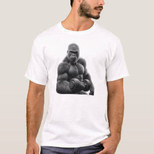 ゴリラの力 Tシャツ