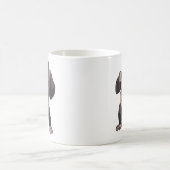 ゴリラの吠える類人猿 サル コーヒーマグカップ (中央)
