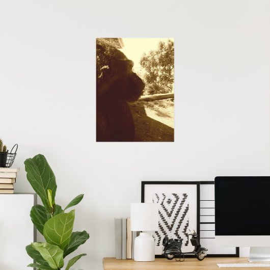 ゴリラの夢 ポスター (ホームオフィス)