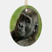 ゴリラの子ども セラミックオーナメント (右)