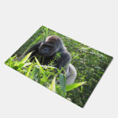 ゴリラの玄関マット ドアマット (アングル)