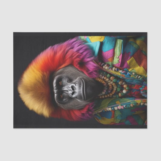 ゴリラの生活 薄葉紙 (正面)