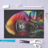 ゴリラの生活 薄葉紙 (クラフト)