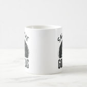 ゴリラの絶滅を防げ ゴリラ 絶滅危惧種 コーヒーマグカップ (中央)