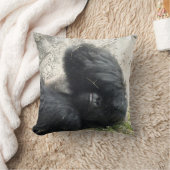 ゴリラの頭痛 クッション (ブランケット)