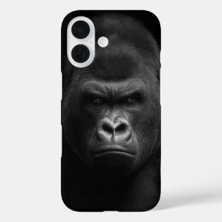 ゴリラの顔 iPhone 16ケース
