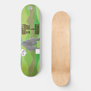 ゴリラは猿ではない スケートボード