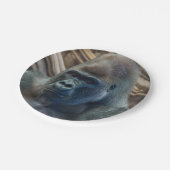 ゴリラアップクローズ紙プレート ペーパープレート (アングル)