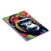 ゴリラアポップ・アートのートカートゥーンスケッチ ノートブック (右側)