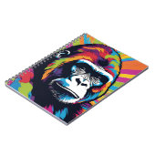 ゴリラアポップ・アートのートカートゥーンスケッチ ノートブック (左側)