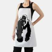 ゴリラアポップ・アートのート エプロン (インサイチュ)