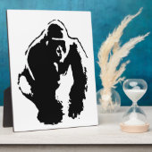 ゴリラアポップ・アートのート フォトプラーク (側面)