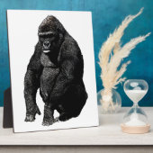 ゴリラアポップ・アートのート フォトプラーク (側面)