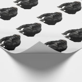 ゴリラアポップ・アートのート ラッピングペーパー (角)